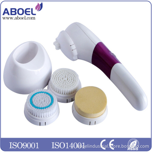 4 in 1 Electric Sonic Facial Cleansing Exfoliating Brush